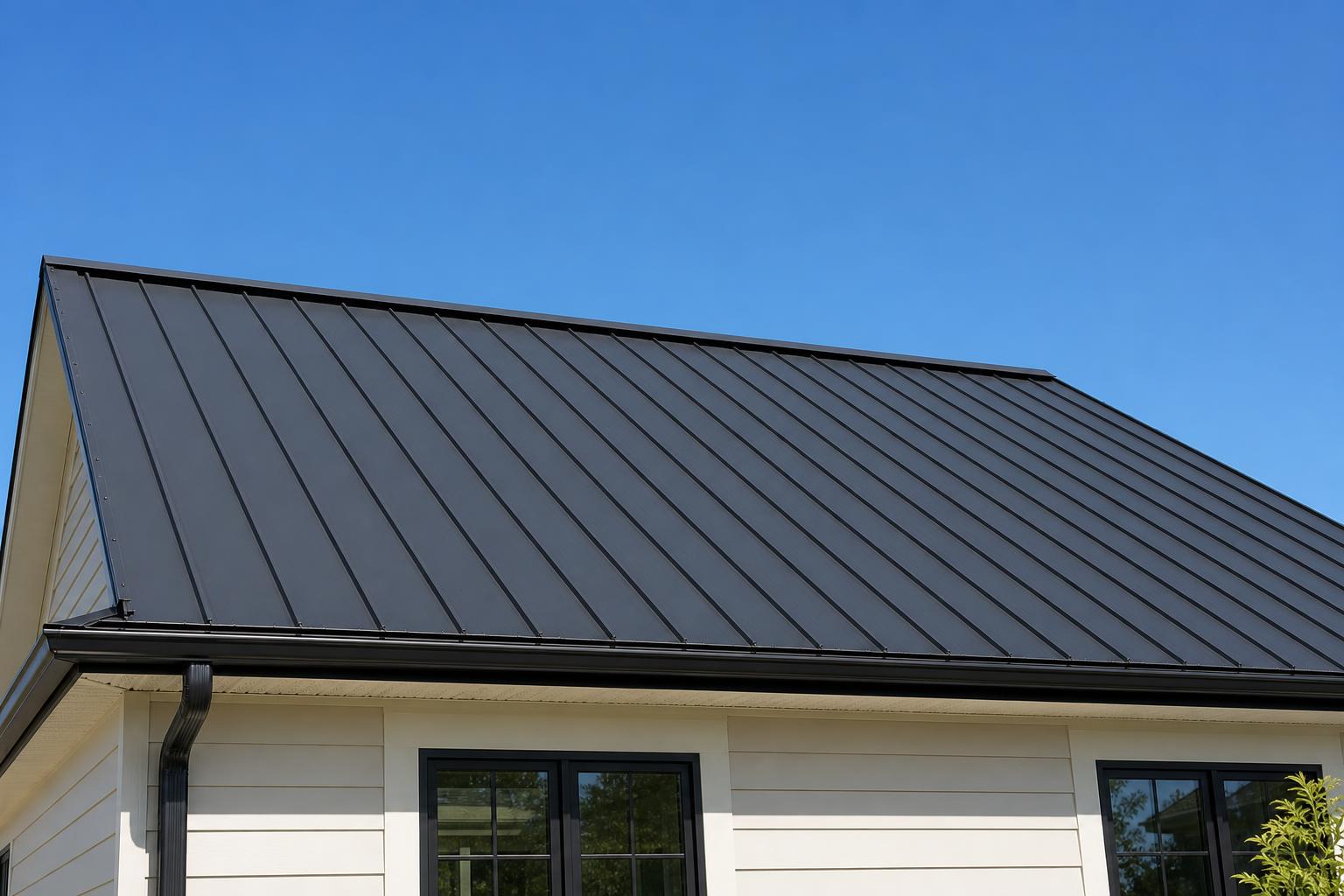 Metal roof installation panels in Southern Oregon