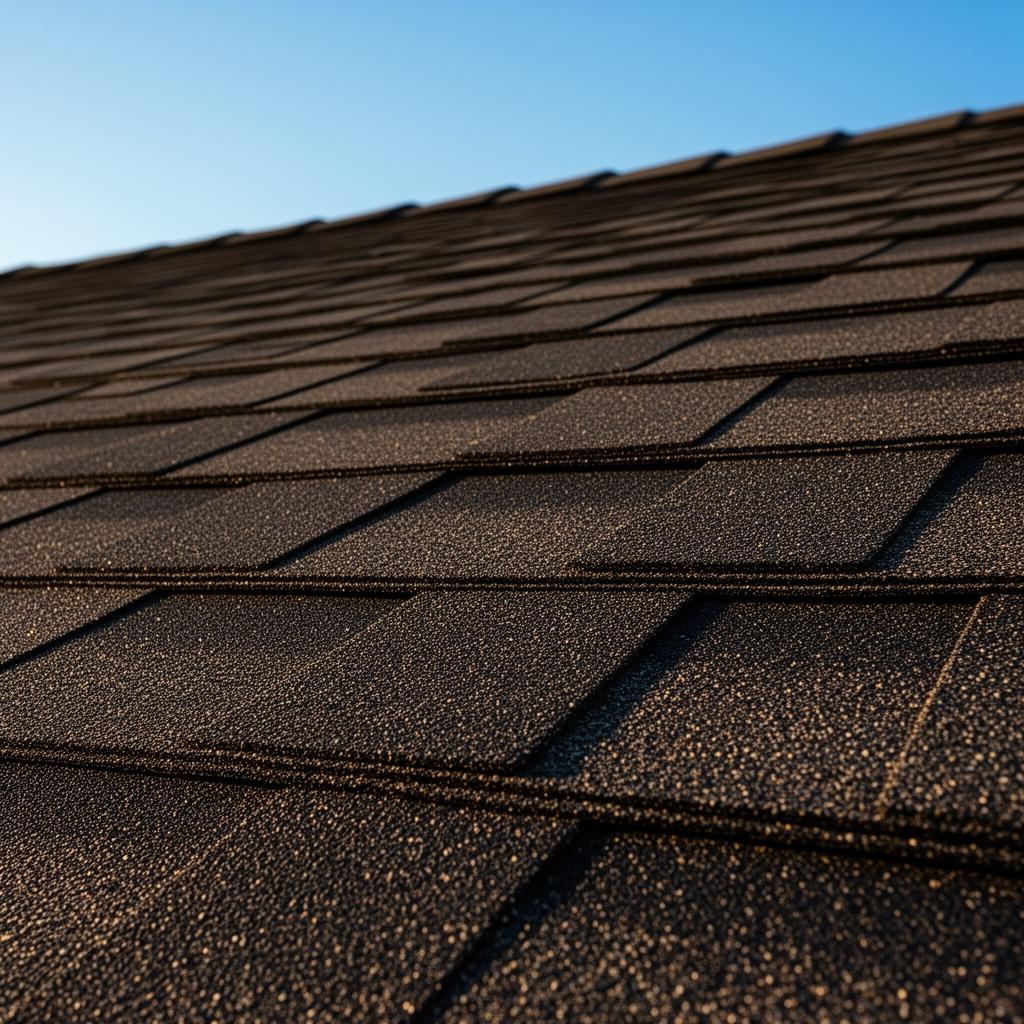 Asphalt roofing system installation with premium architectural shingles